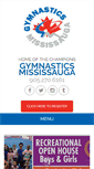 Mobile Screenshot of gymmississauga.org